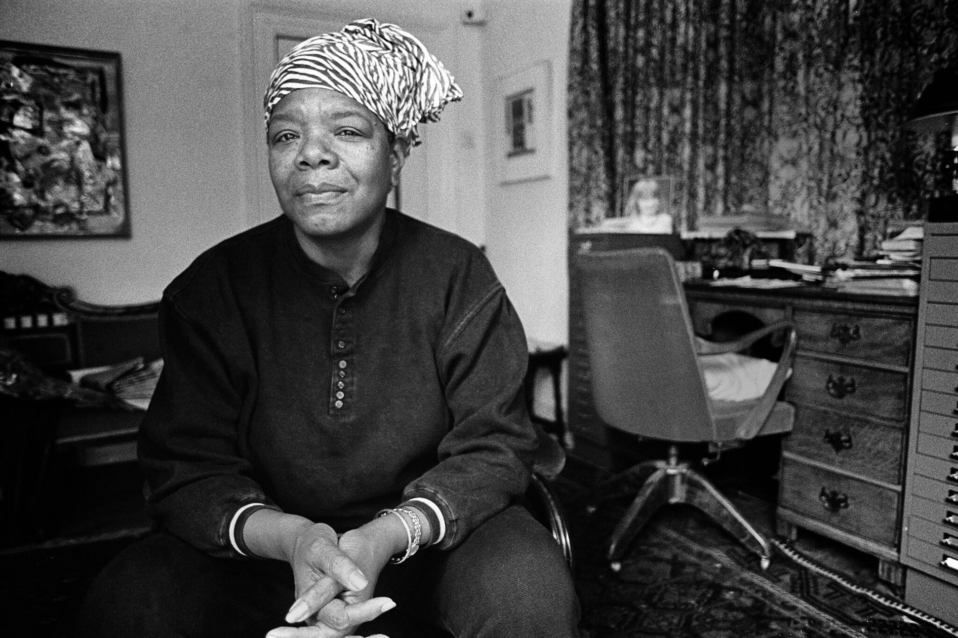 Maya Angelou.